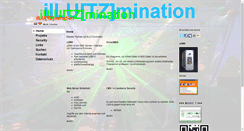Desktop Screenshot of illutzmination.de